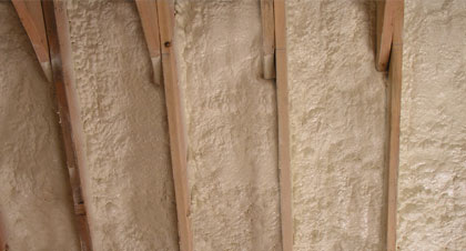 closed-cell spray foam for Chesapeake applications